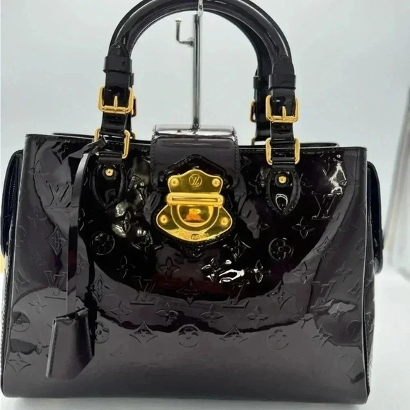 LOUIS VUITTON Melrose Amarante, with 🆓 COA and LV Dust Bag - Picture 13 of 17